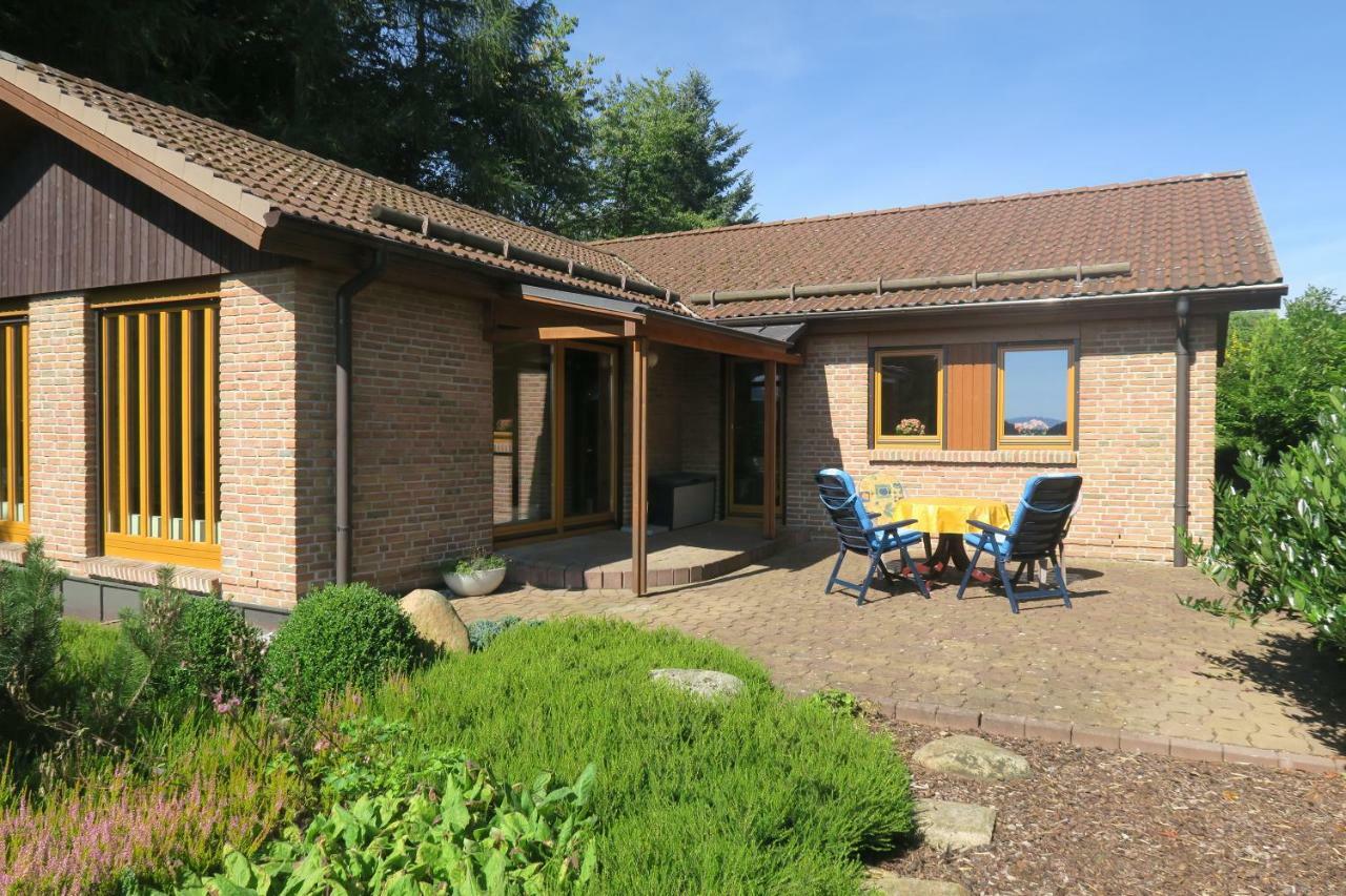 Ferienhaus Sonne, Harz Und Sterne Villa Hohegeiß Kültér fotó